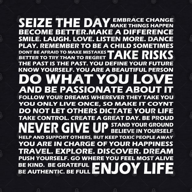 Do what you love - Life manifesto by gegogneto